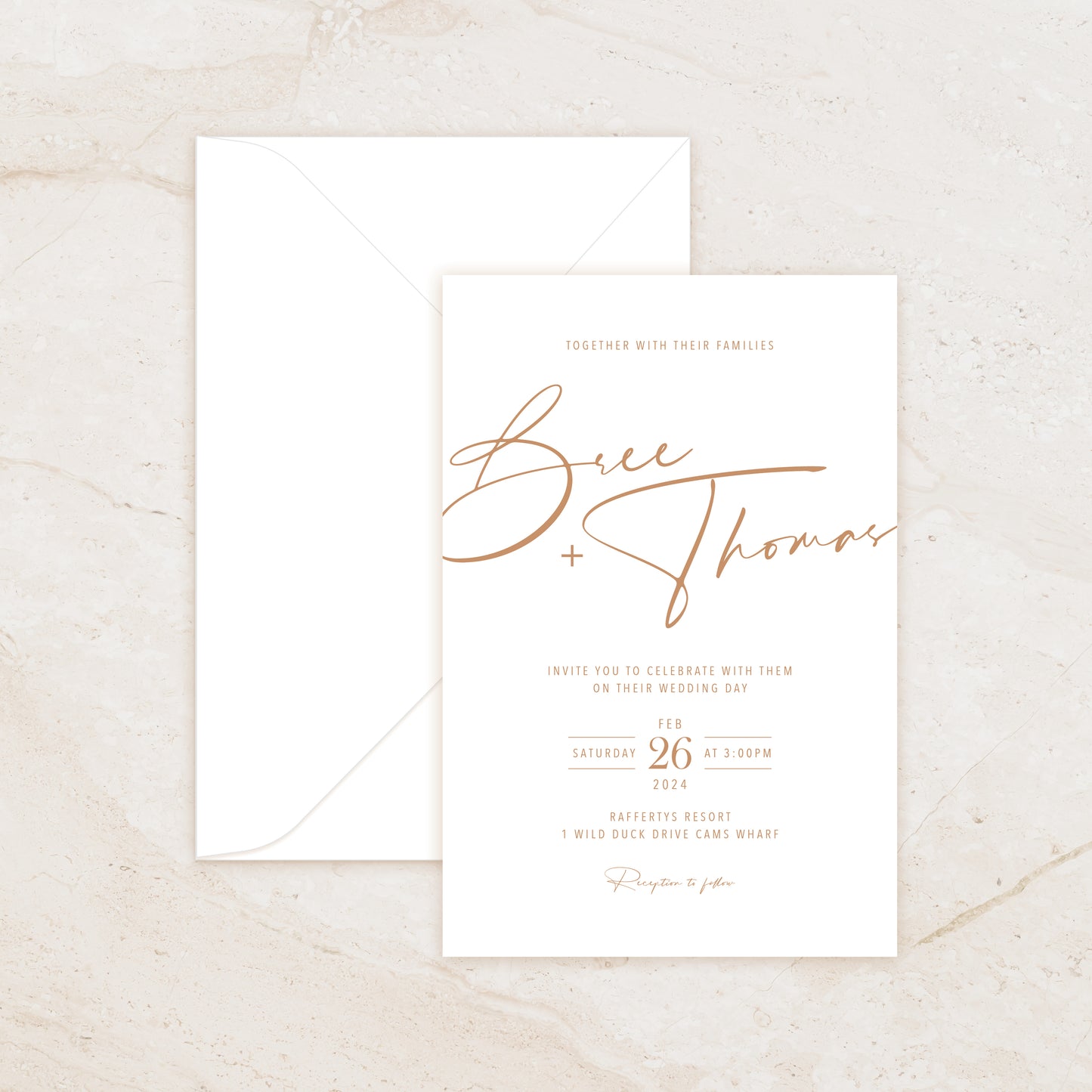 Signature Invitation + Envelope Suite