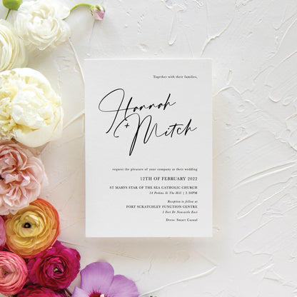 Frank Invitation + Envelope Suite