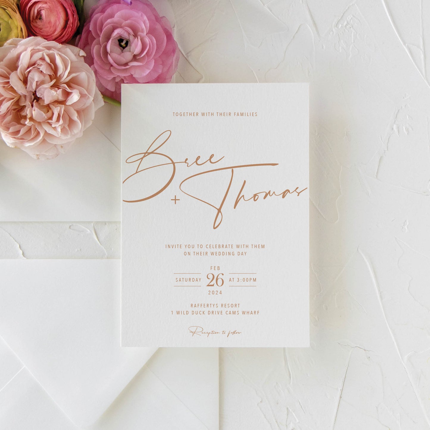 Signature Invitation + Envelope Suite